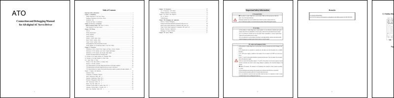 AL301 All-Digital AC Servo Driver Connection and Debugging Manual.pdf